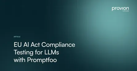 EU AI Act Compliance Testing for LLMs with Promptfoo
